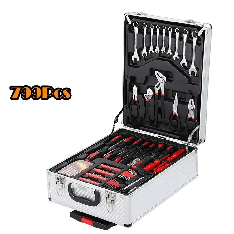 Hot Selling Portable Professional 799/46pcs Screwdriver Socket Wrench Pliers Hand Tool Sets