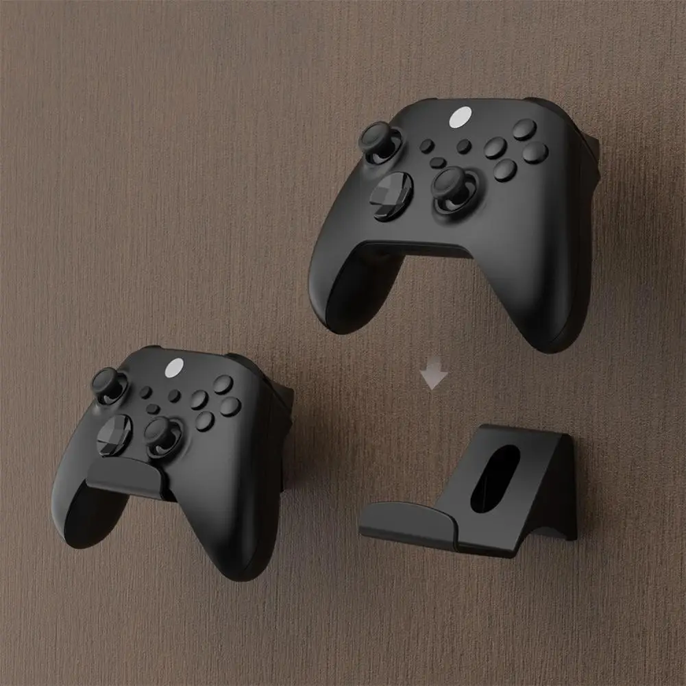 

2 Pcs Wall Hanging Bracket Game Handle Controller Headset Hook Hanger Universal Storage Shelf Holder For Ps Xbox Switch Pro