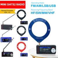 Upgraded Version AMNVOLT ATS MINI PRO SI4732 0.5-108mhz Full Band DSP Radio Pocket Receiver FM AM MW SW SSB Newest Firmware