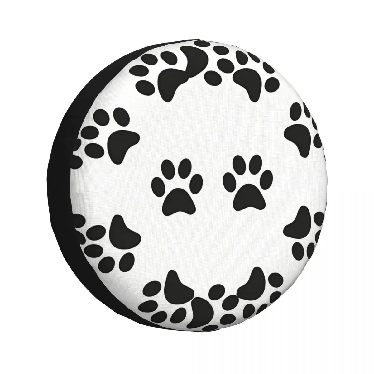 Cat Dog Footprints Paw 3 Spare Tire Cover for Jeep Honda SUV RV Car Wheel Protectors Accessories 14