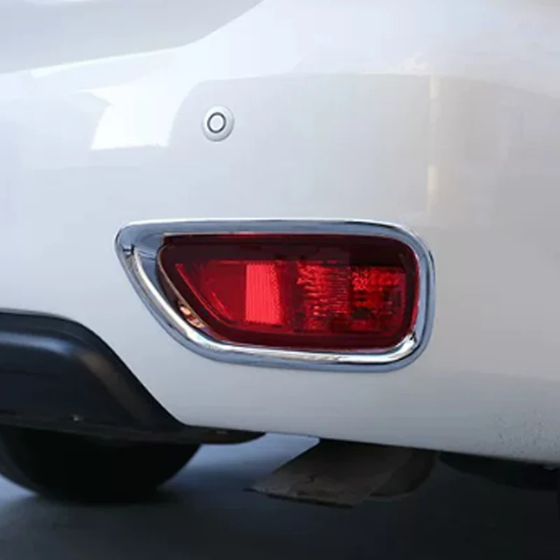 Front Rear Fog Light Cover Trim Decoration Strip Sticker For Nissan Patrol Y62 2011 2012 2013 2014 2015 2016 2017 2018