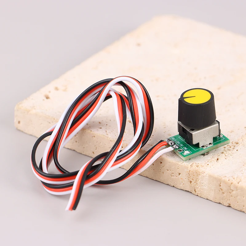 Small Volume Rudder Electromechanical Adjustment Tester DIY Brushless Fan Simple Aircraft Model Motor PWM Governor