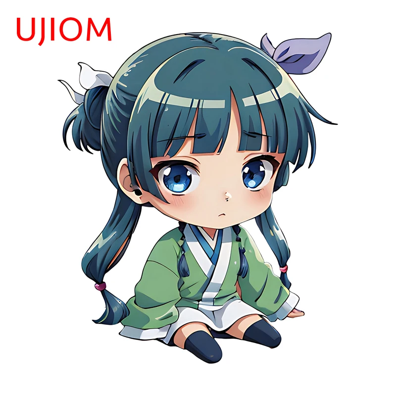 UJIOM Cartoon Sitting Posture Maomao Wall Sticker Delicate Fashionable Waterproof Picture Decal Suitable For Light Switch Decor