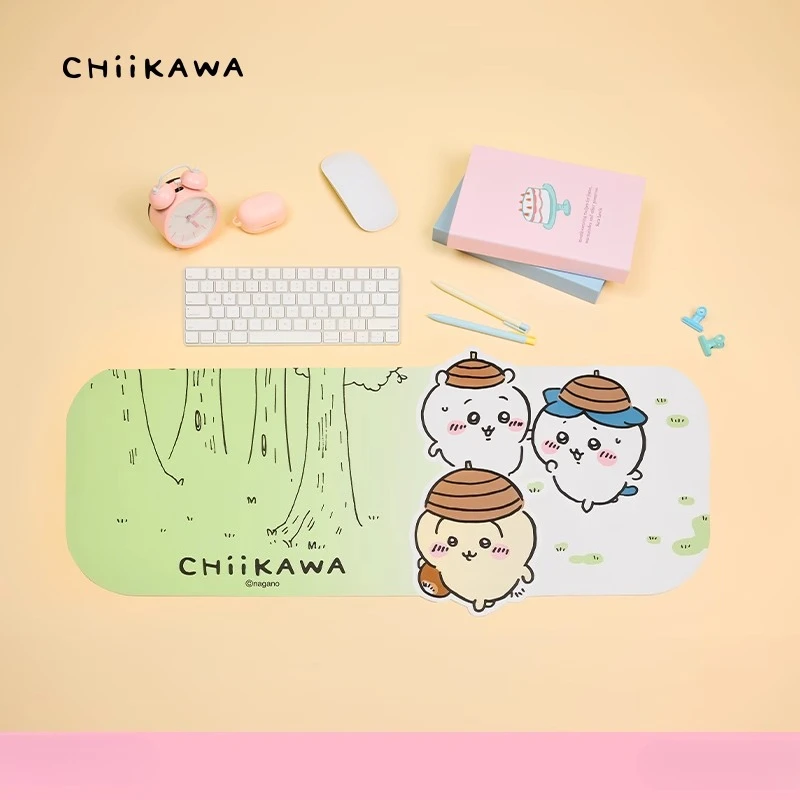 

Jiikawa Chiikawa Acorn DJ Mouse Pad, PVC Leather, Cute, Computer Desktop Peripheral, Practical, Holiday Gift