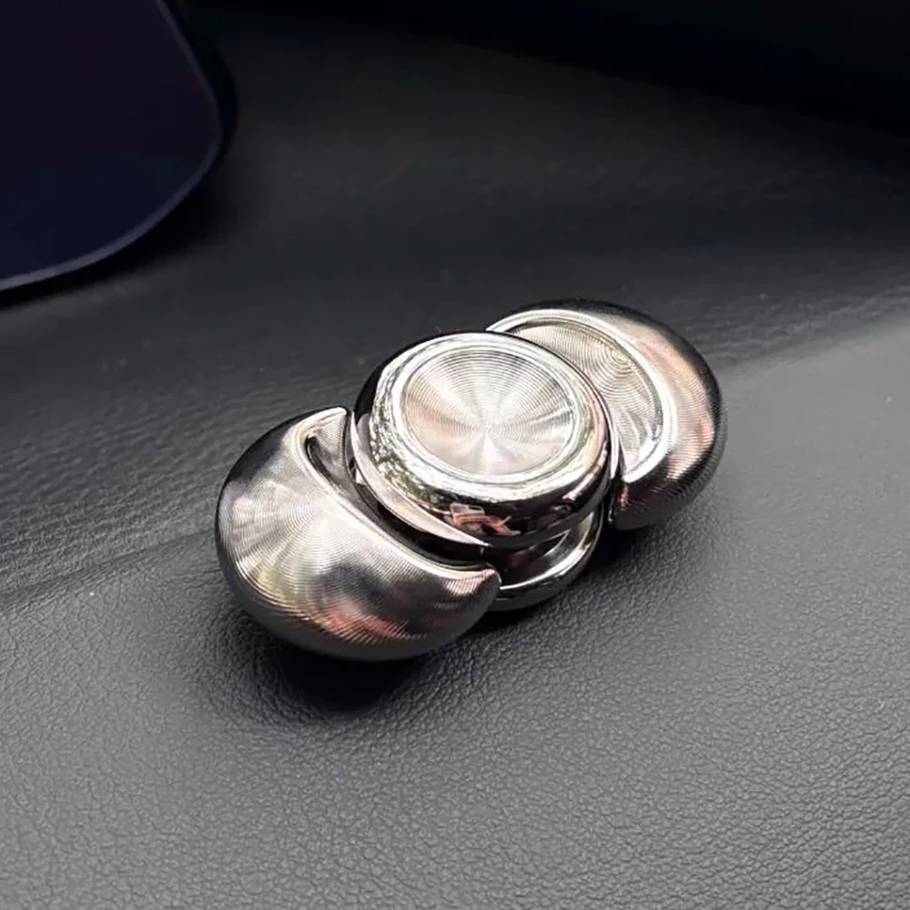 

Universe EDC Edan Air Fidget Spinner Stainless Steel Zirconium Two-Bladed Fidget Spinner Anxiety Relief Gadgets Original Designs