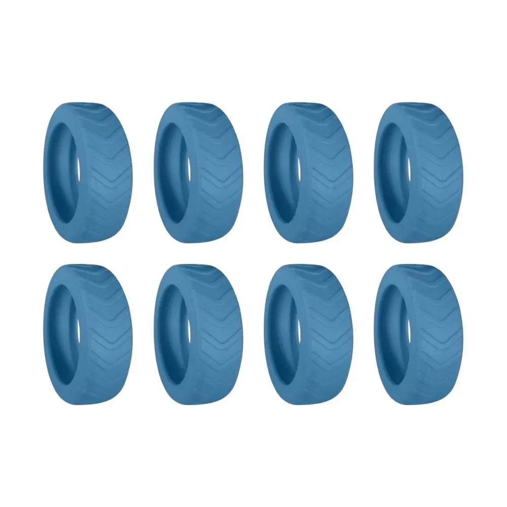 Silicone Luggage Wheels Protector Suitcase Parts Axles Reduce Wheel Wear Wheels Guard Cover Anti Noise with Silent Sound