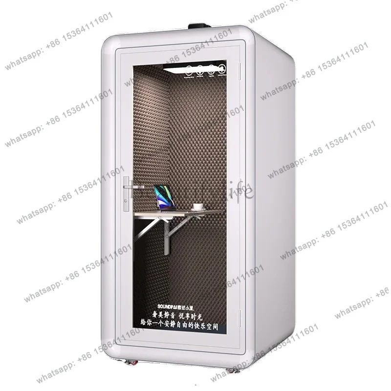 Mobile Soundproof Room Live Room Phone Booth Business Office Conference Indoor Recording Studio Silent Room