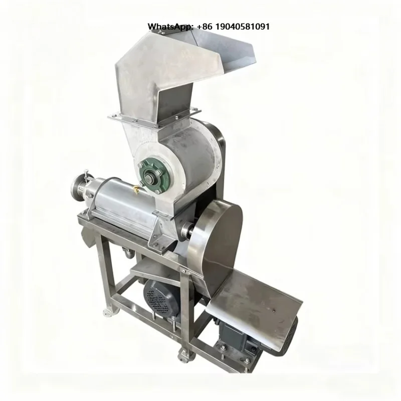 Newest 304 Stainless Steel Fruit Vegetable Juice Mango Pineapple Coconut Milk Garlic Ginger Screw Press Juicer Extractor Machine