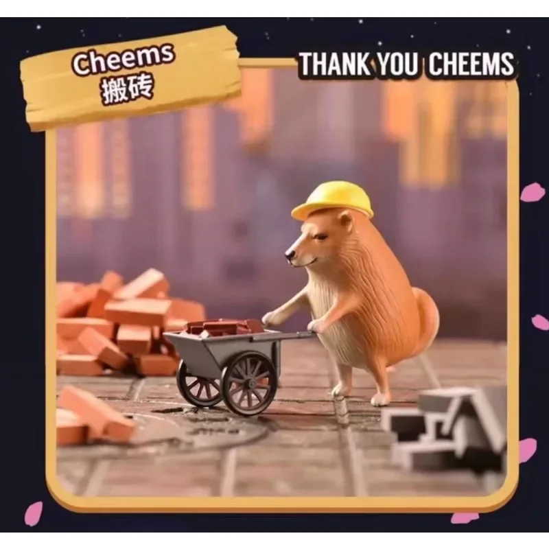 

Thank You Cheems Doggy Series Blind Box Toys Mystery Box Guess Bag Doll Anime Figure Surprise Gift Desktop Ornaments Collection