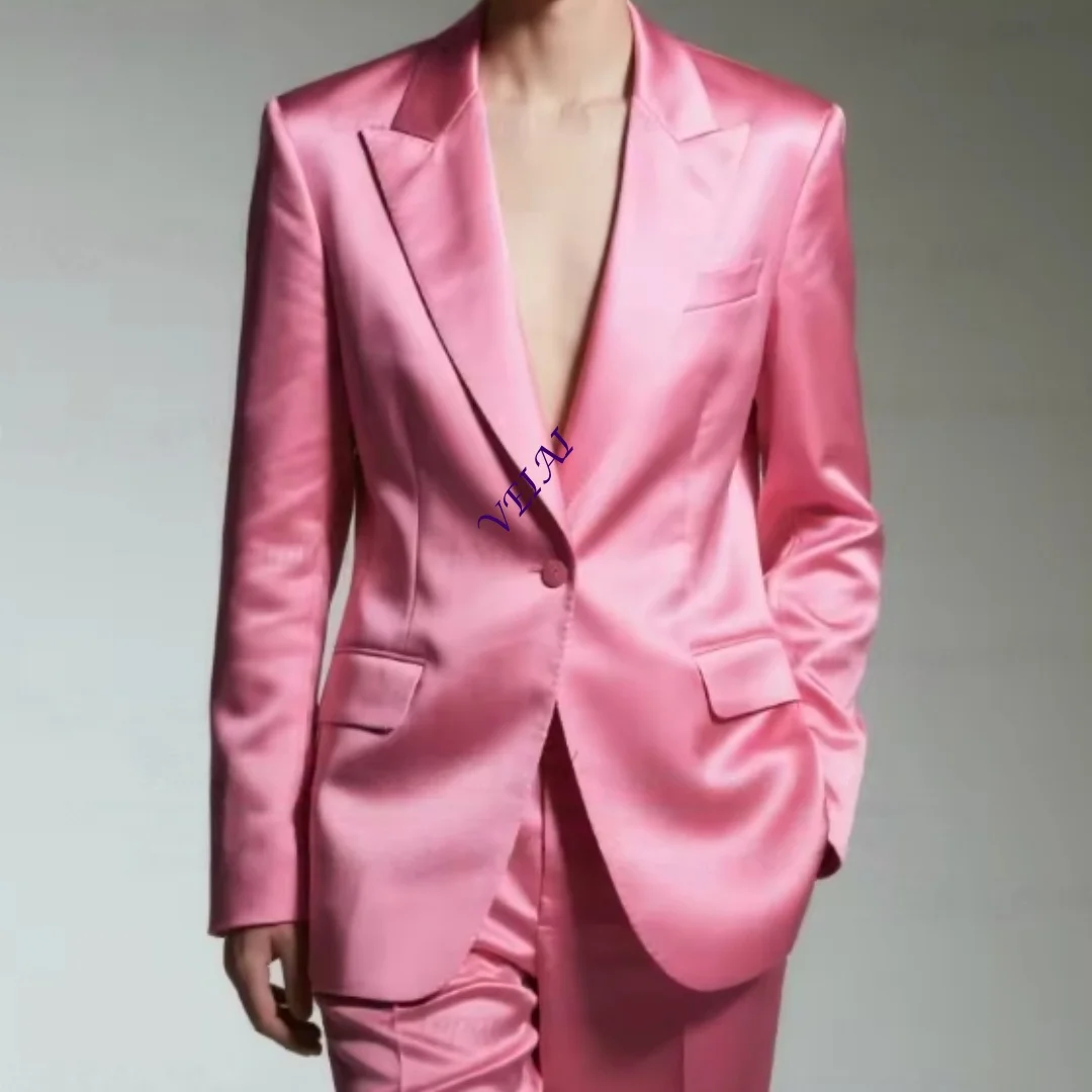 

CustomizedEvening Dinner Fashion Suit For Men Birthday Prom Performance Outfits Formal Banquet Tailor-made Slim Fit Blazer Pants