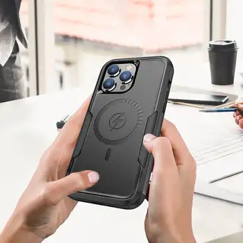 Pouzdro MagSafe pro iPhone 13 Pro Max a 14 – nárazuvzdorné, odolné, robustní a magnetické. 10 nejlepší prodej MagSafe pro iPhone 14 Pro Max - №5