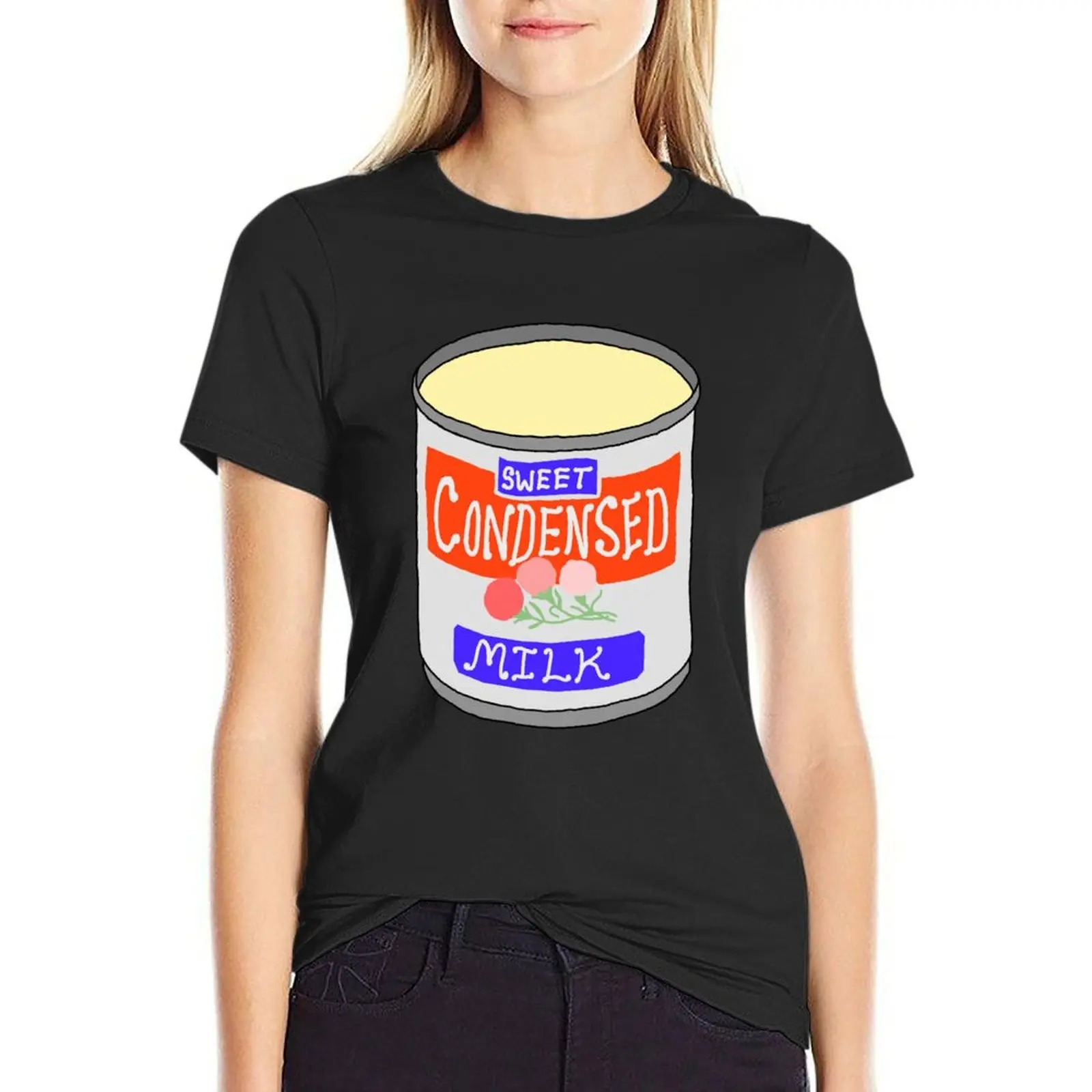 Condensed Milk T-Shirt hippie clothes Short sleeve tee Women's tee shirt