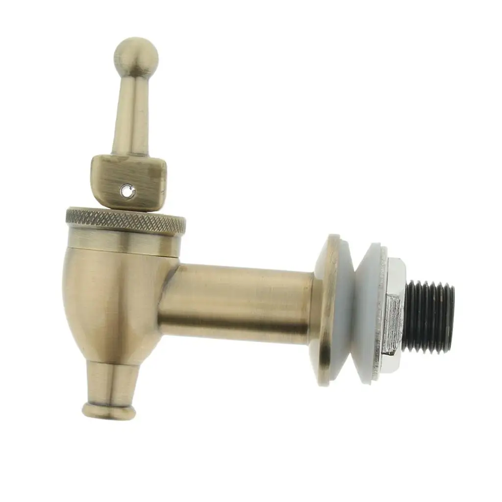Beer Tap Chrome Plated Copper Draft Faucet for Bar Barrel Soda Keg Restaurant Equipment