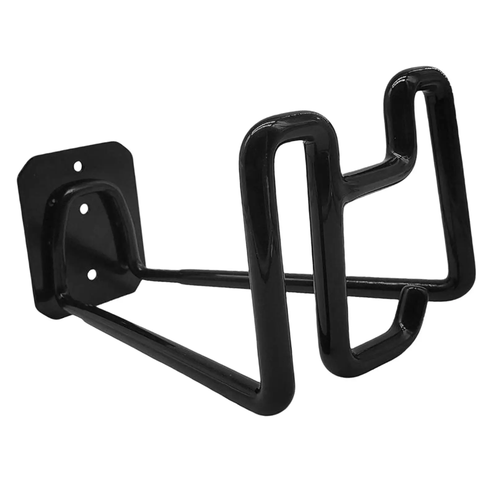 Water Hose Holder Hanging Metal Wall Mounted Stand,Heavy Duty Garage Hook Cord Holder Organizer Hose Hanger for Yard,Outside