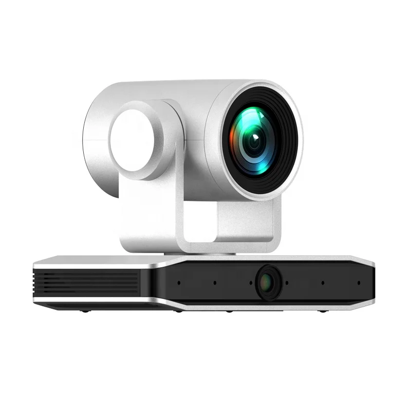 PTZ Camera 4K SDI to NDI with 12X Optical Zoom, AI and Voice Tracking, Two Lens  Perfect for Professional Broadcasting