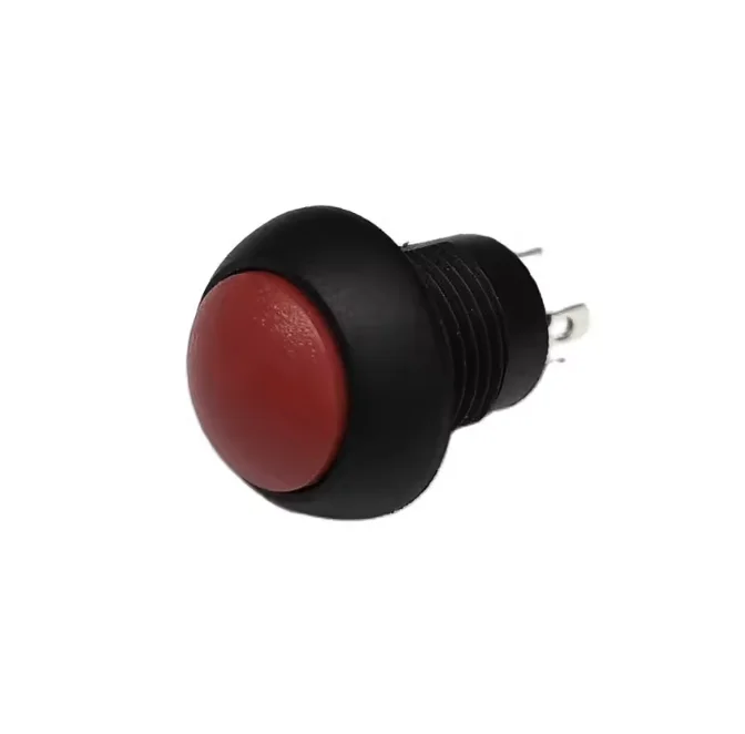 5 Pieces 1no1nc(normal Open Normal Close) 12mm Push Button Switch IP67 Waterproof Fixation and Momentary Electric Switch