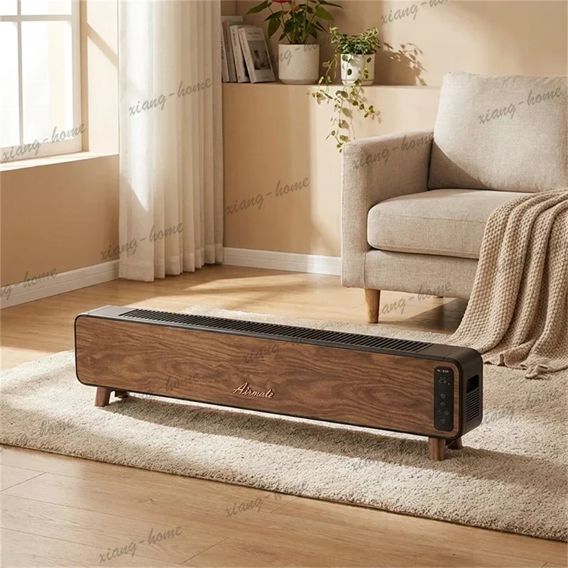 lsWooden Rectangular Chimeneas Simulated Flame Air Humidifier Home Luxury Bedroom Living Room Large Area Heater Fireplace Flame