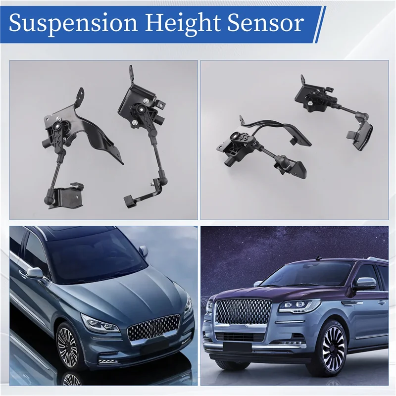 

AW-1Pair Rear Body Height Sensor Bracket EJ7Z-5A967-C EJ7Z-5A967-A For Ford Lincoln MKC 2015-2019 Headlight Level Sensor