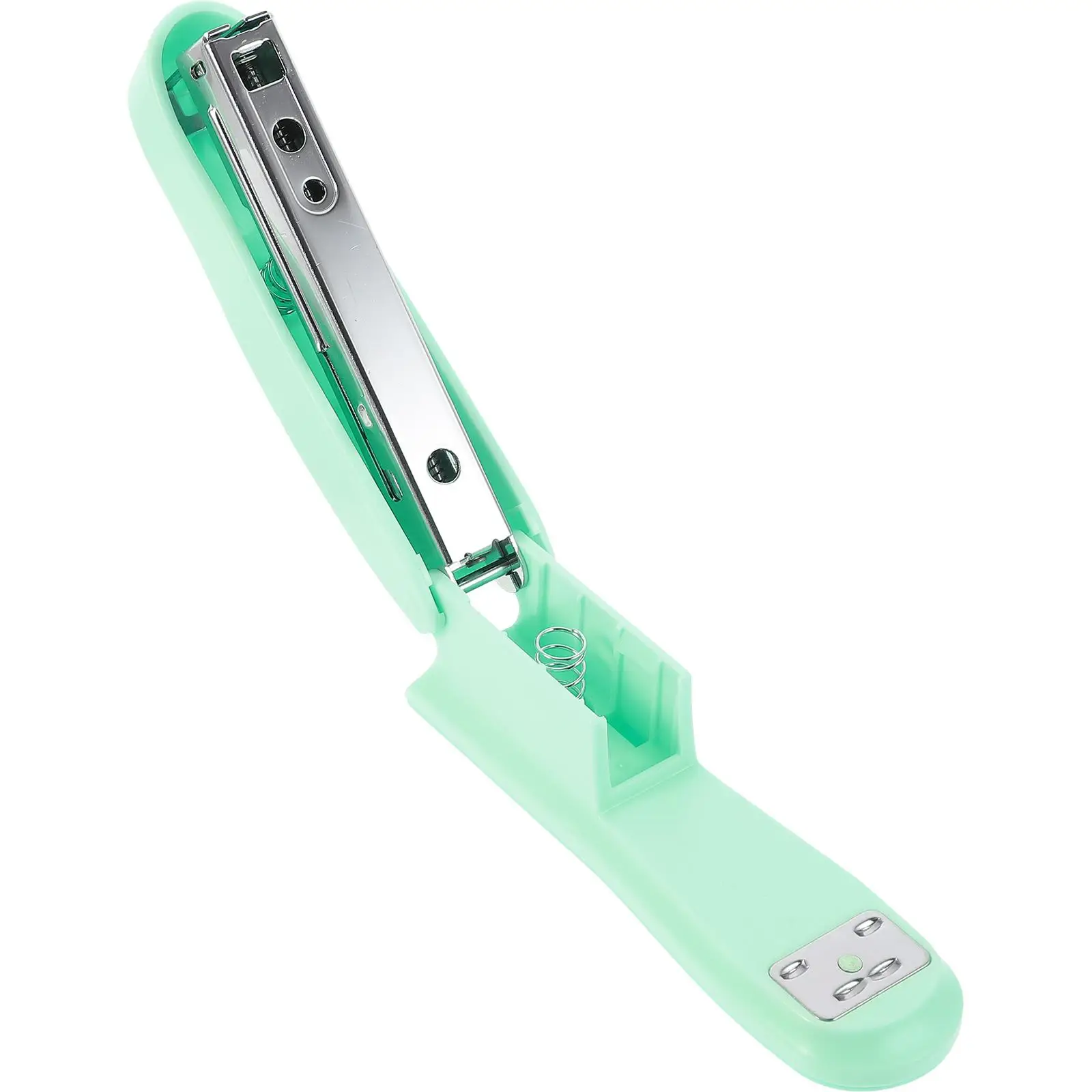 

1 Pc Portable Pink Stapler Office School Supplies Desk Gadgets Lightweight Easy Use Metal Desktop Tool Durability