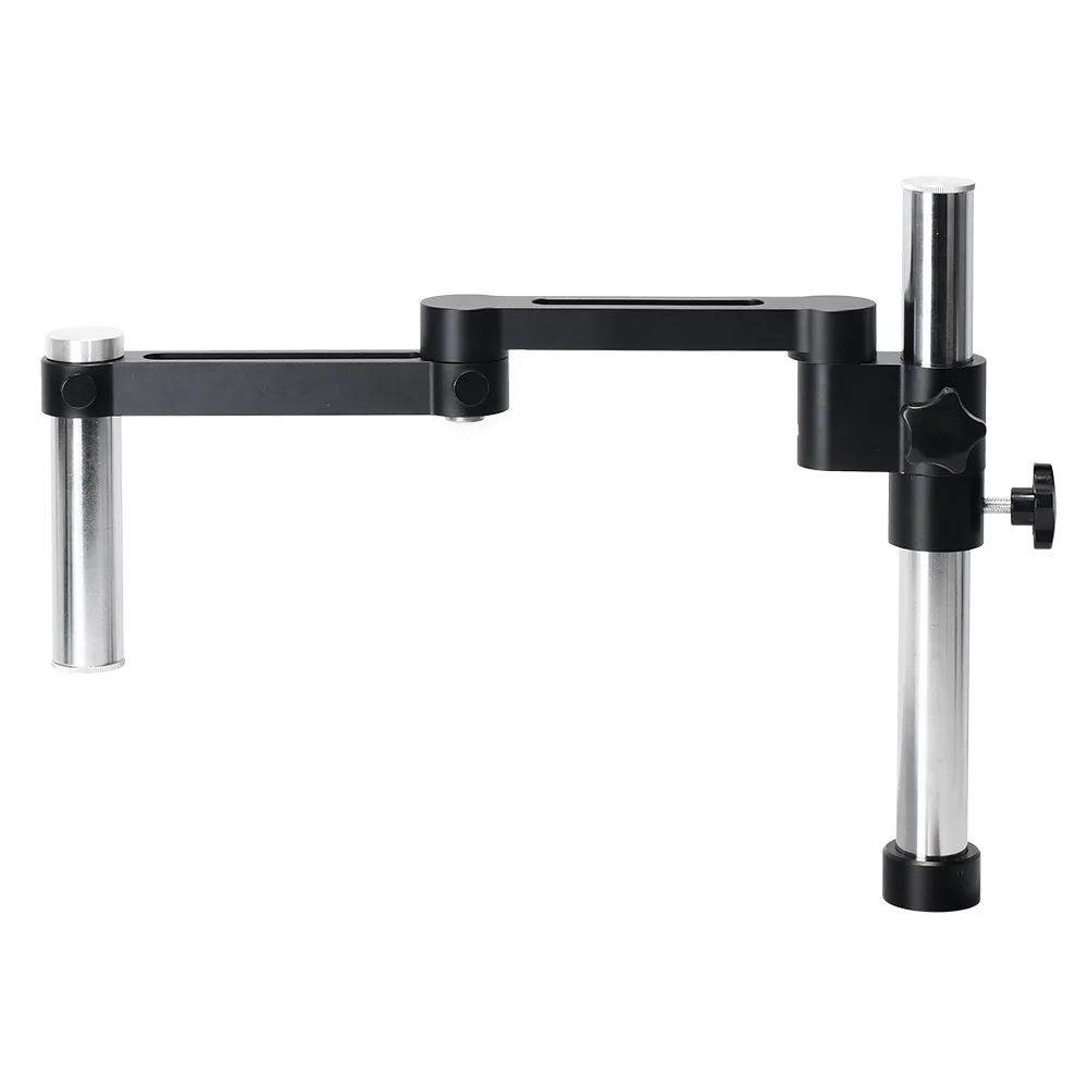 Microscope swing arm metal universal telescopic folding bracket 360 degree single arm can be fixed lifting maintenance