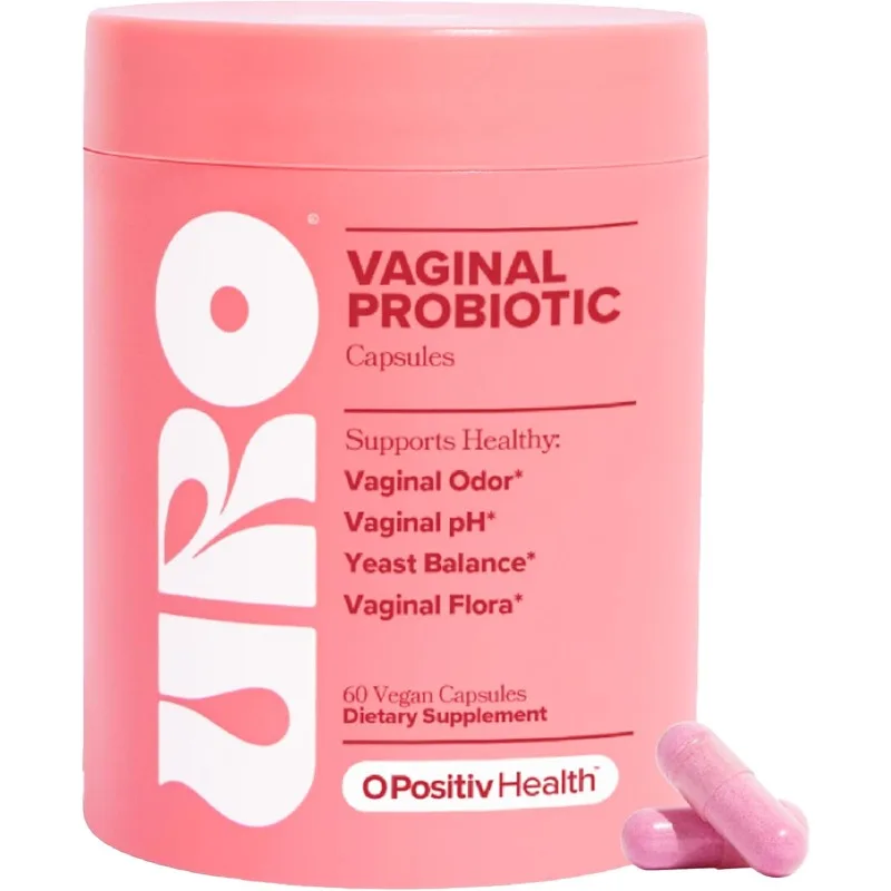 

60 Pieces Vaginal Probiotics for Women with Prebiotics Lactobacillus Vaginal Health Supplement PH Balance Protect Body Health