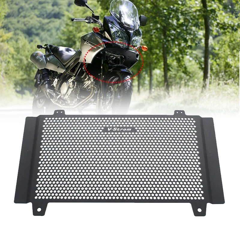 

Для Suzuki V-STROM 800 DE 2023 2024 мотоциклетная решетка радиатора Защитная крышка масляный радиатор аксессуары