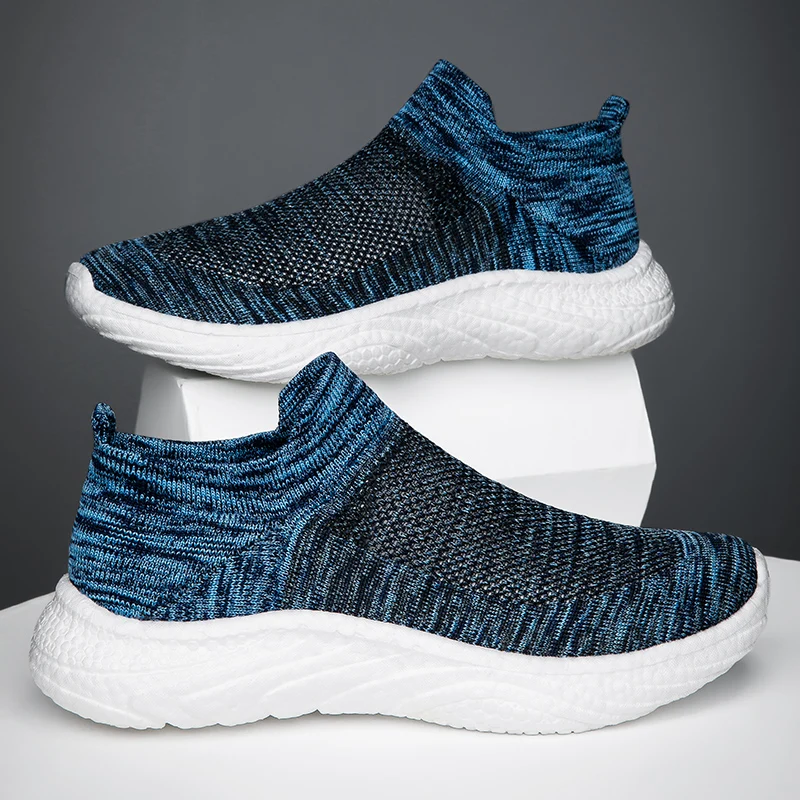 

Breathable Men's Casual Soft Running Shoes Ankle Boots Socks Shoes Mesh Sneakers Comfort Tennis Shoes Couple sneakers