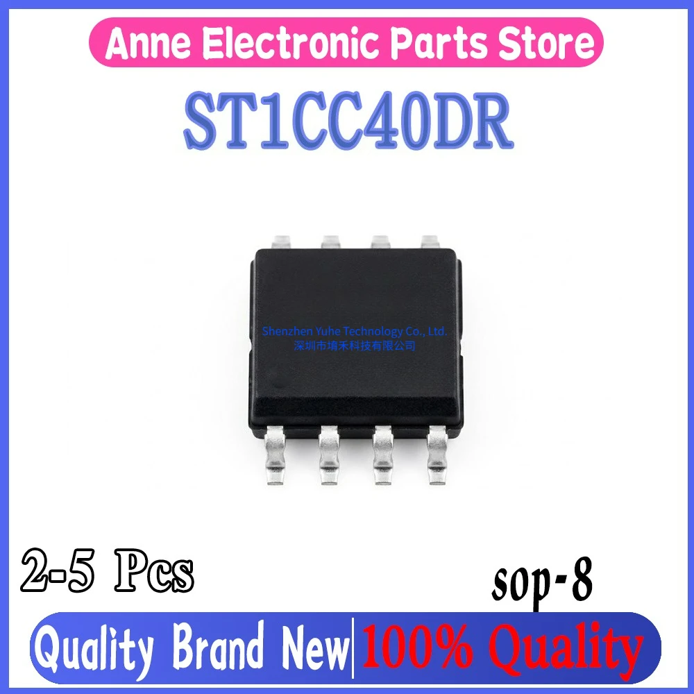 (2-5piece)100% New ST1CC40DR ST1CC40 1CC40 sop-8