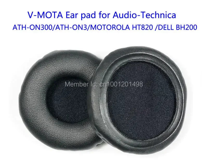 Replacement Ear pads Compatible With Audio-Technica ATH-ON300/ATH-ON3/MOTOROLA  HT820 /DELL BH200  Ear pads Soft Comfortable