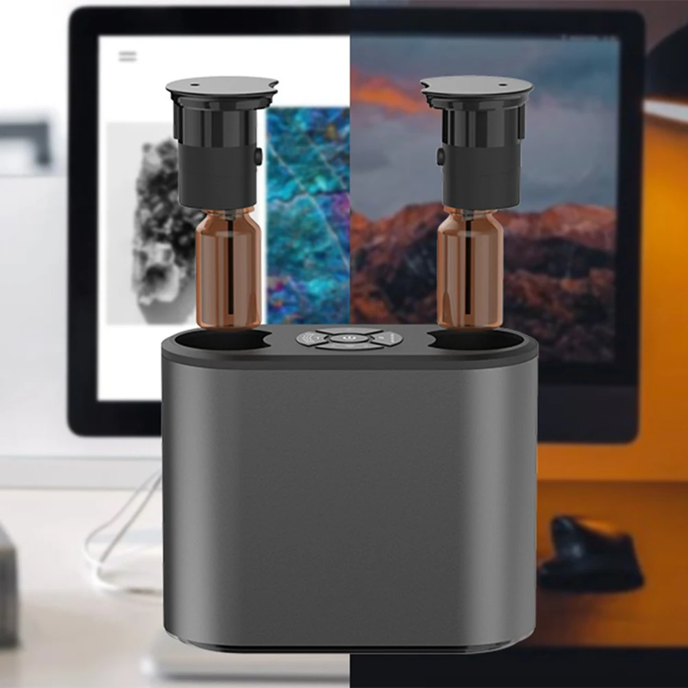Waterless Aroma Diffuser Aromatherapy USB Scent Nebulizer Essential Oil Diffuser Air Humidifier For Home Hotel