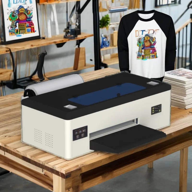 Thermal Transfer DTF Printer Film, Direct Clothing Printing, Compatible with Textile Printing Machines, High-Quality
