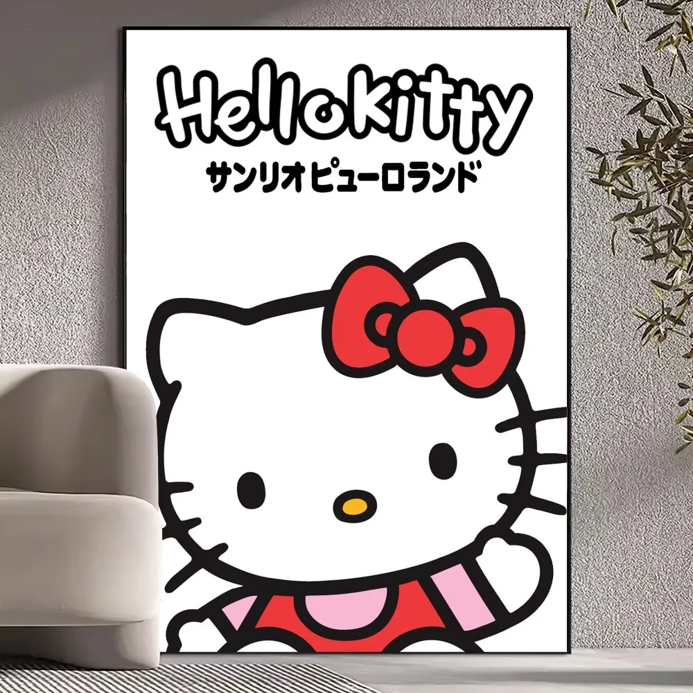 MINISO Sanrio Hello Kitty Poster stampe immagini a parete soggiorno decorazione della casa