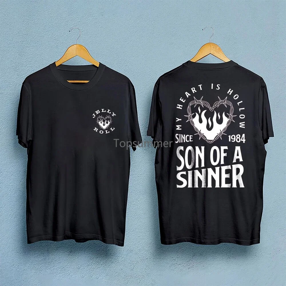 Jelly Roll Son Of A Sinner Cowhide Shirt Country