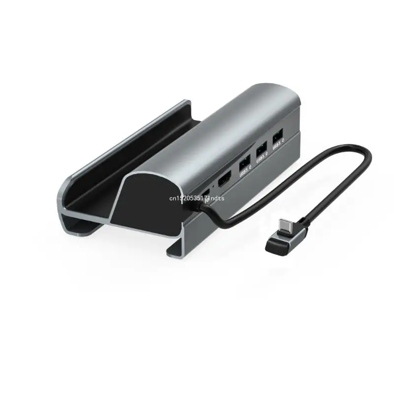 6 in 1 for Steam Deck Dock with 4K60Hz Gigabit Ethernet,3 USB3.0 and PD60W Dropship