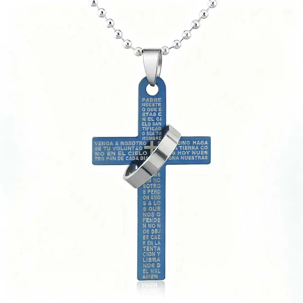 Fashion Vintage Punk Cross Statement Necklace For Men Women Girl Fashion Necklaces & Pendants X592