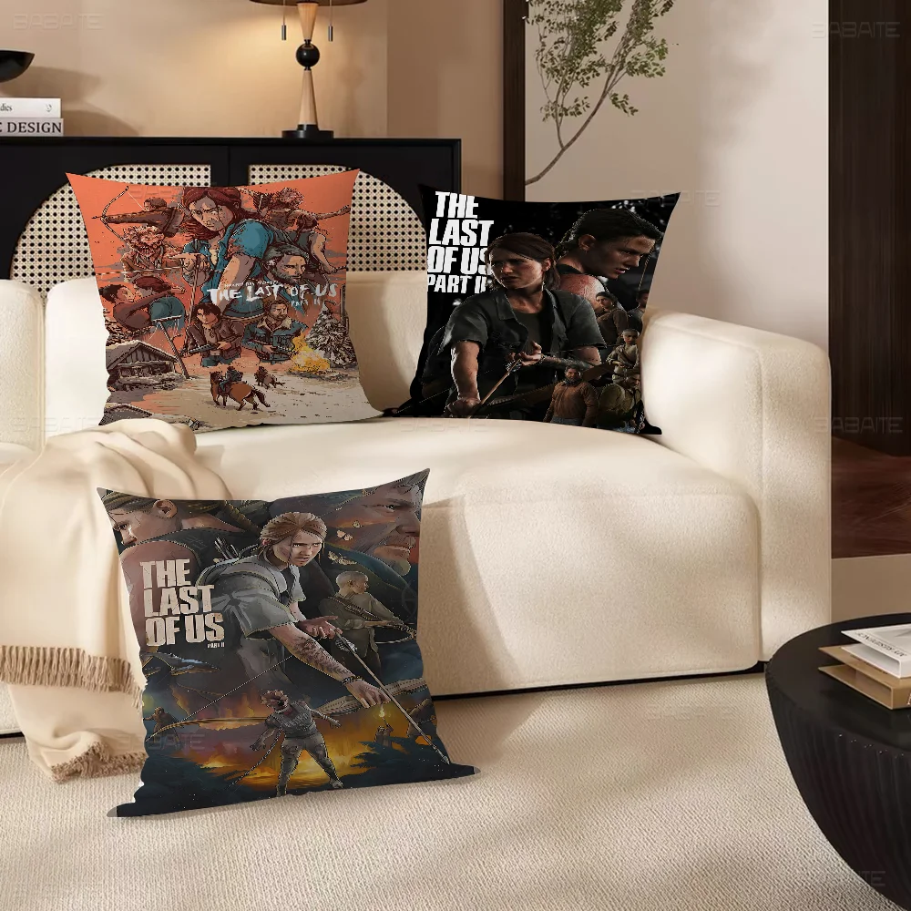 Game The Last Of Us Personalized Picture Text Home Decorative Pillows Household Gifts 45x45cm