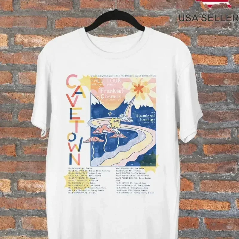 Cavetown With Frankie Cosmos Fall Tour 2024 T Shirt Full Size