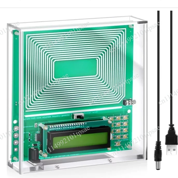 Generator physical electromagnetic multiwave pure sinusoidal FM signal generator