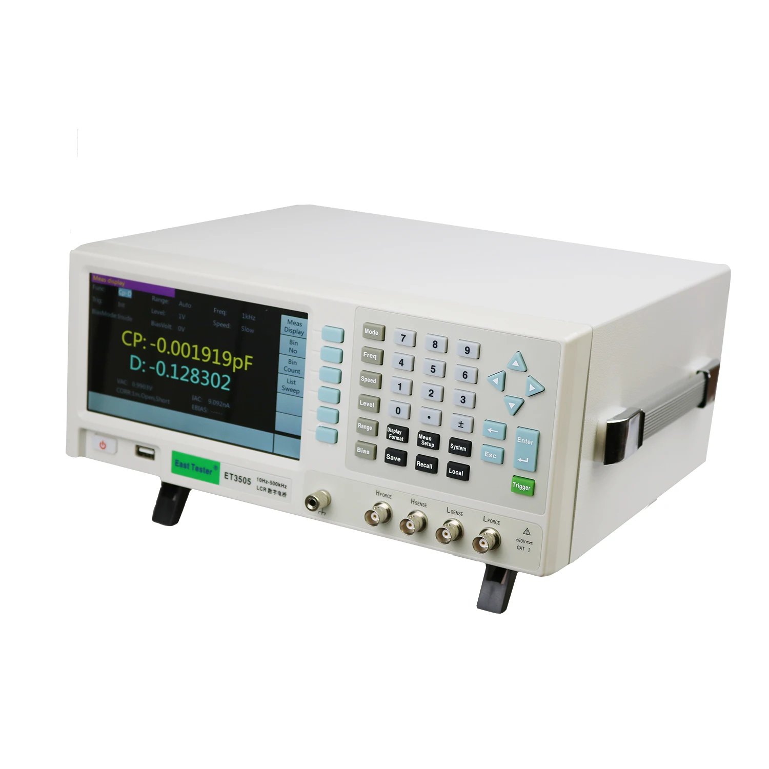 ET35 Series Digital Bridge, Precision Component Tester with  USB local area network  RS232
