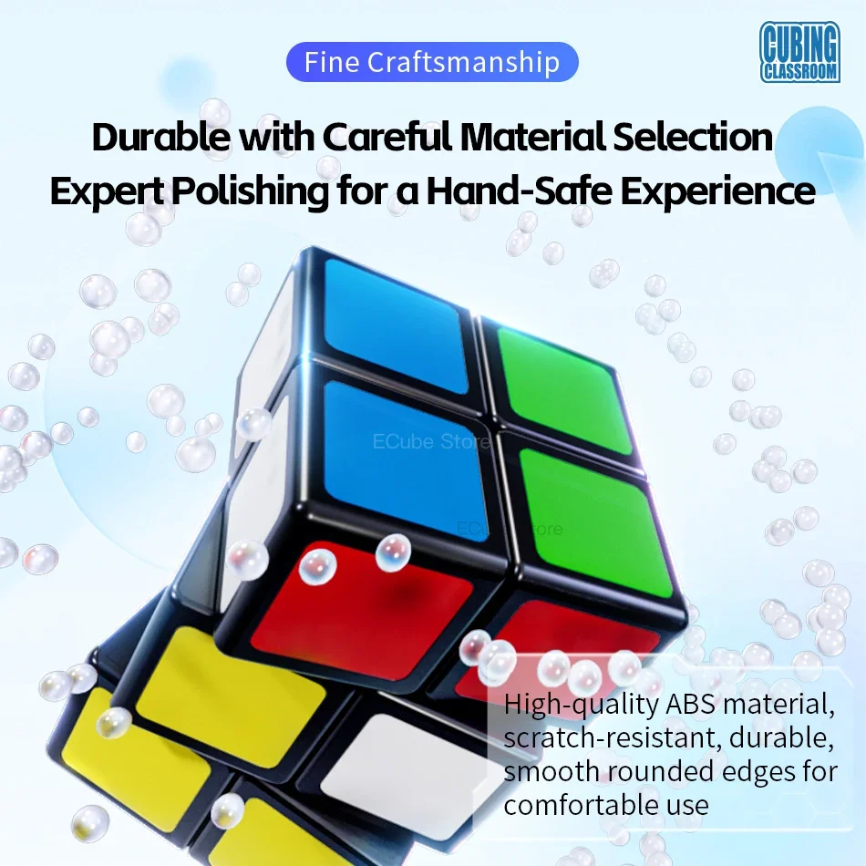 [ECube] MoYu 1x2x3 2x2x3 Cubo Mágico 223 cubo 123 Preto 223 Mágicas Profissionais Velocidade Quebra-cabeça Cubo Crianças Brinquedos Educacionais Engraçados