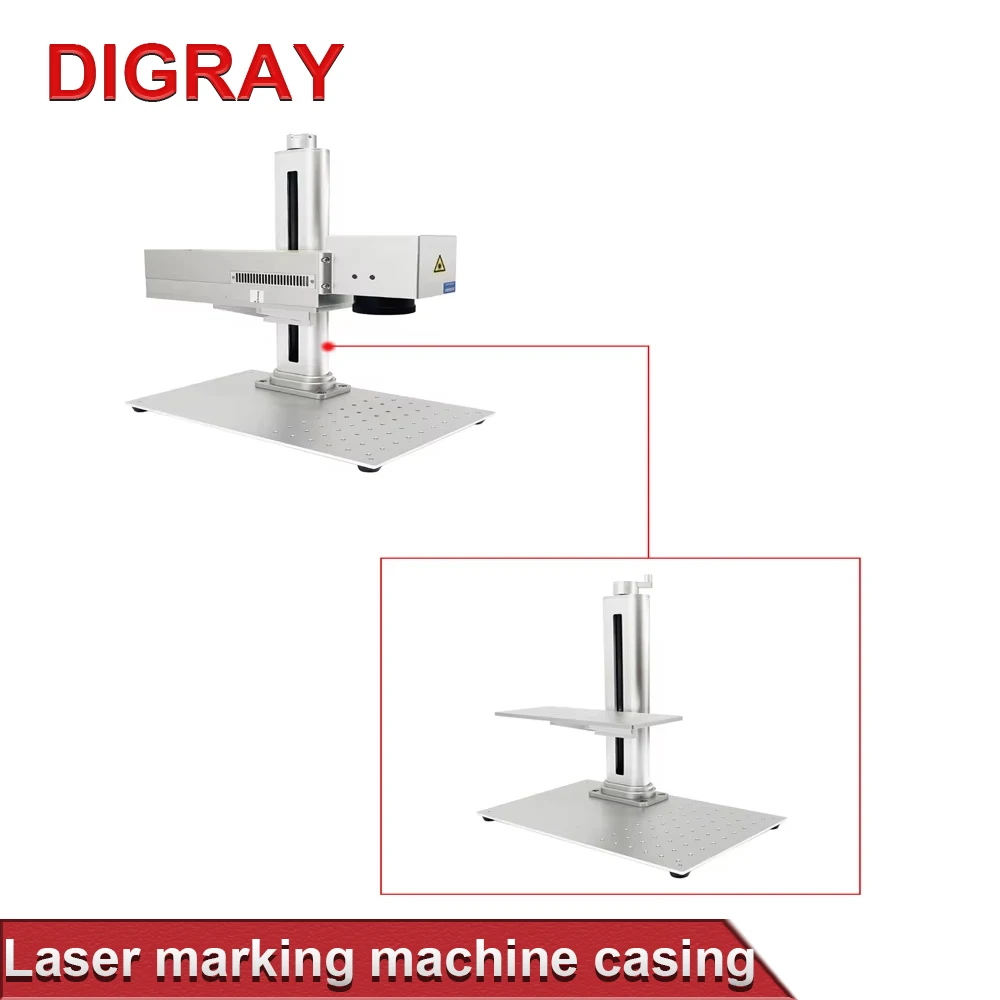 DIGRAY 20W JPT M8 MOPA DIY Case Color Portable Fiber Laser Marking Machine Case