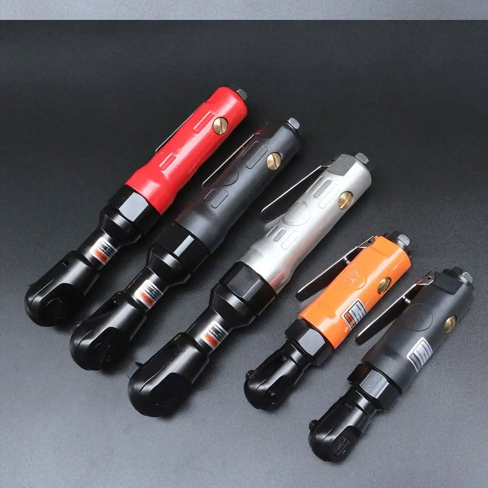 High Quality Pneumatic Ratchet Wrench 1/2 Inch Drive 90 Degree Angle Air Powered Tool For Professional Auto Mechanic