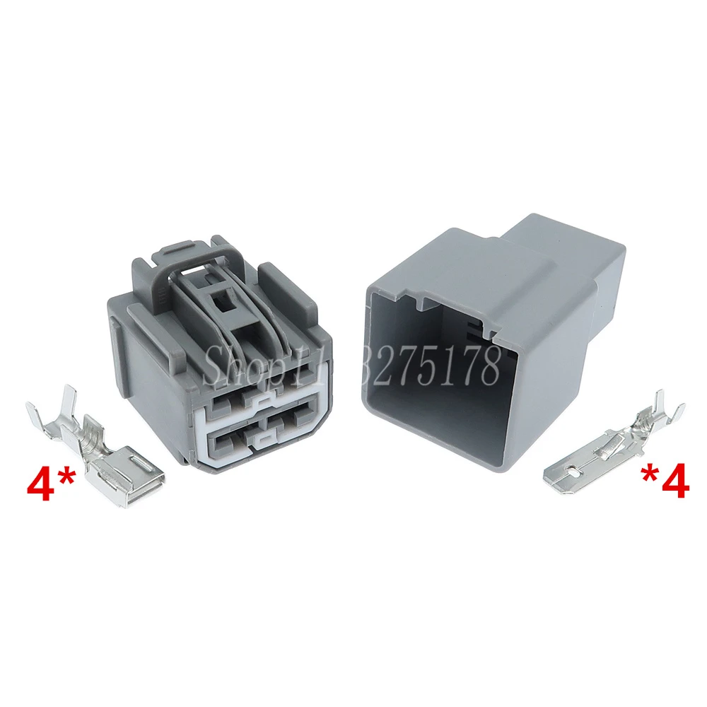 1 Set 4 Pin 7283-6469-40 7282-6469-40 Car Large Current Socket Automotive Parts with 16AWG Wires