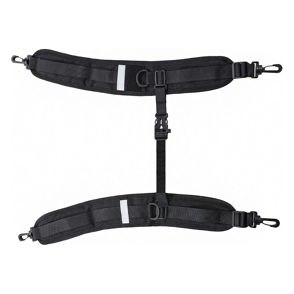 2 Pieces Padded Shoulder Strap Adjustable Guitar Bag Straps Belt Replacement Portable Outdoor Sports Fishing Backpack