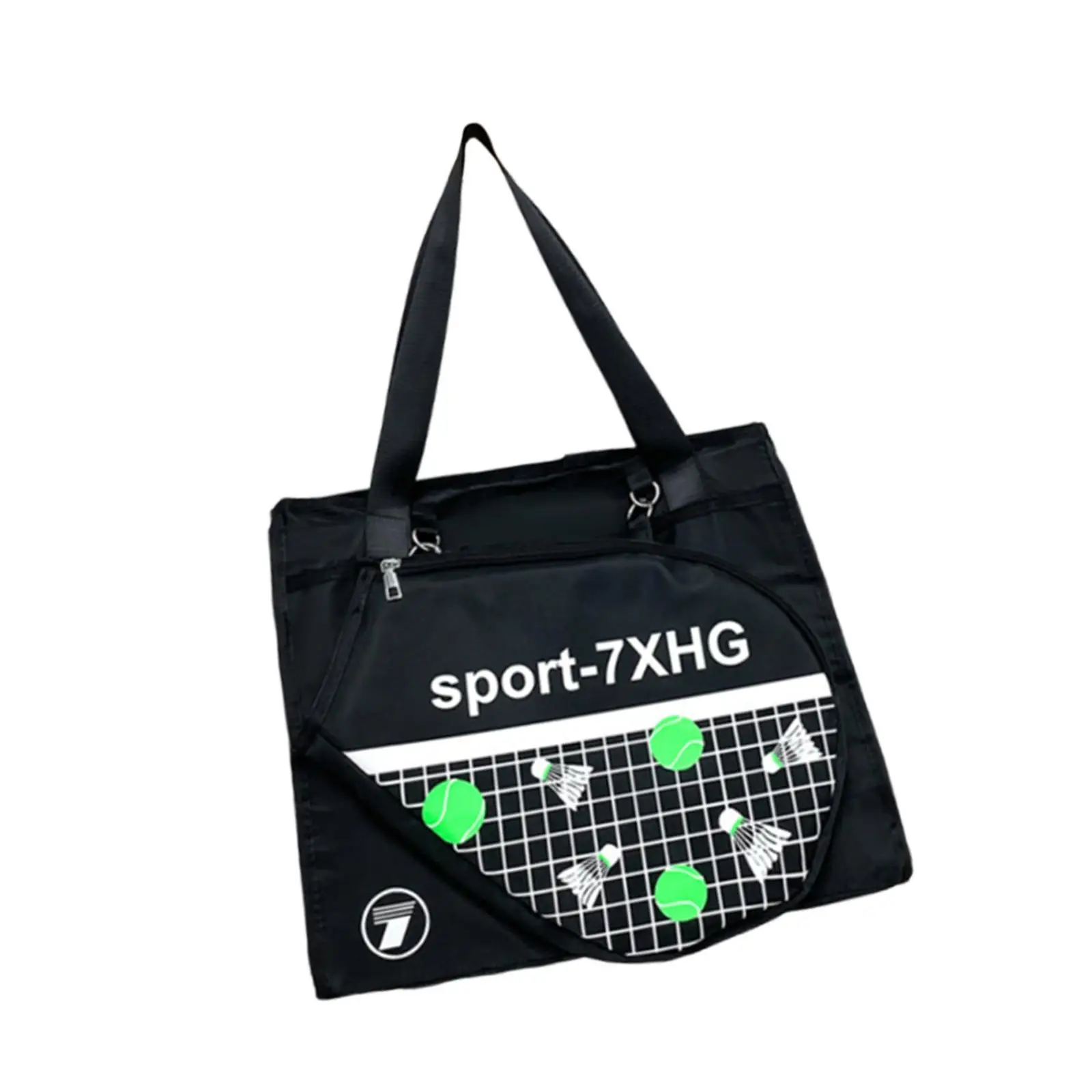 Badminton Racket Bag Large Capacity Multifunctional Fitness Removable Tennis Racket Tote Tennis Handbag Racquet Shoulder Bag