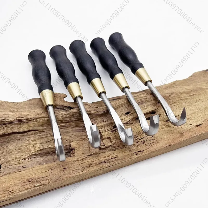 Bonsai Brushed Knife Set, Dried Relic Production, Carving Modeling Hook Knife Drawing To Create Bonsai Tools