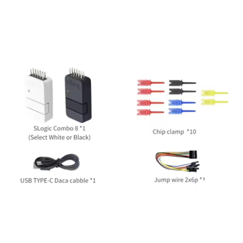 

PHILE-For Slogic Combo 8 Логический анализатор Daplink Инструмент для отладки Cklink Последовательный порт 80 м, Инструмент для отладки Callink Cklink