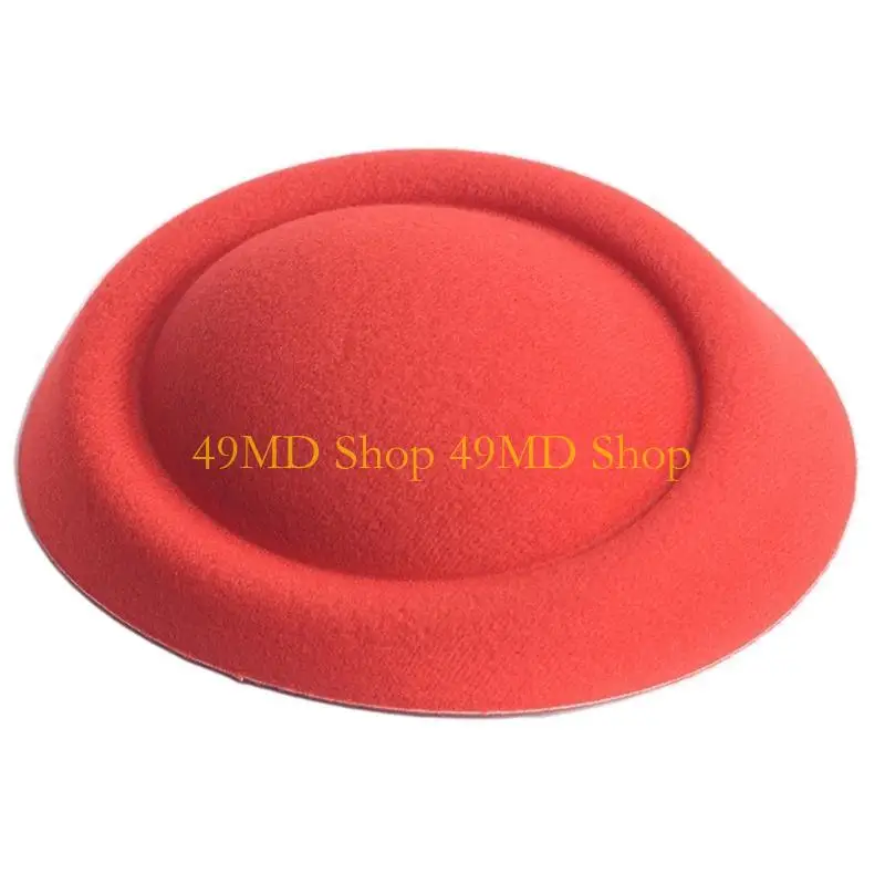 49MD Mini Top Hat Base Man Women Wedding Party Fascinator Hat Cloth Millinery Hat Base Diy Craft Man Women Dance Hat