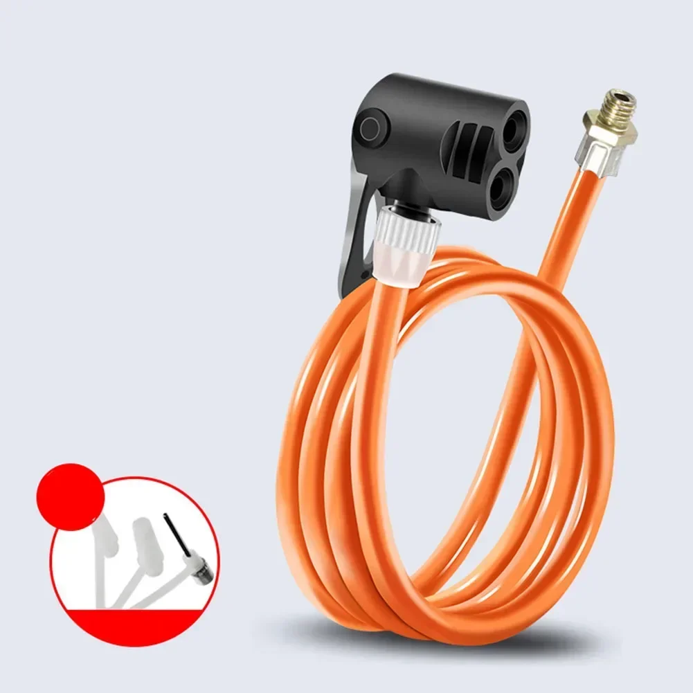 1pcs Bicycle TPU Air Pump Extension Tube Hose Air Pump Connector Thickened And Lengthened Practical MTB Cycling Accessories