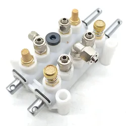 Air Control Valves Foot Pedal Valve for Tire Changer Machine Double Pedal Valve Cylinder Controlling Valve Switch Tire Changing